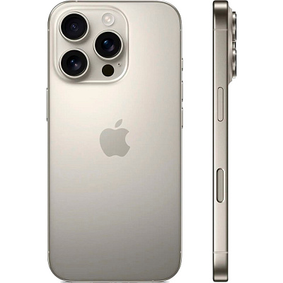 Смартфон Apple iPhone 16 Pro (eSIM) 512 ГБ натуральный титан