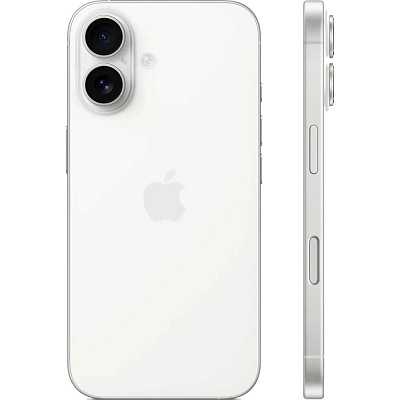 Смартфон Apple iPhone 16 128 ГБ белый