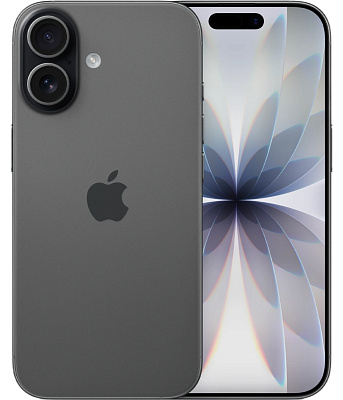Смартфон Apple iPhone 17 (eSim) 256 ГБ Чёрный