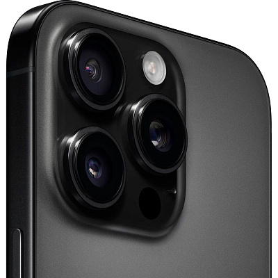 Смартфон Apple iPhone 16 Pro (eSIM) 256 ГБ черный титан